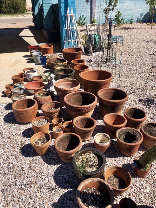 Lots of terracota pots for Sale in Tucson, AZ OfferUp