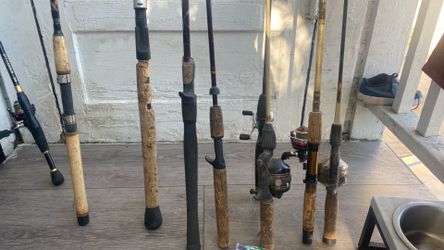 Fishing poles