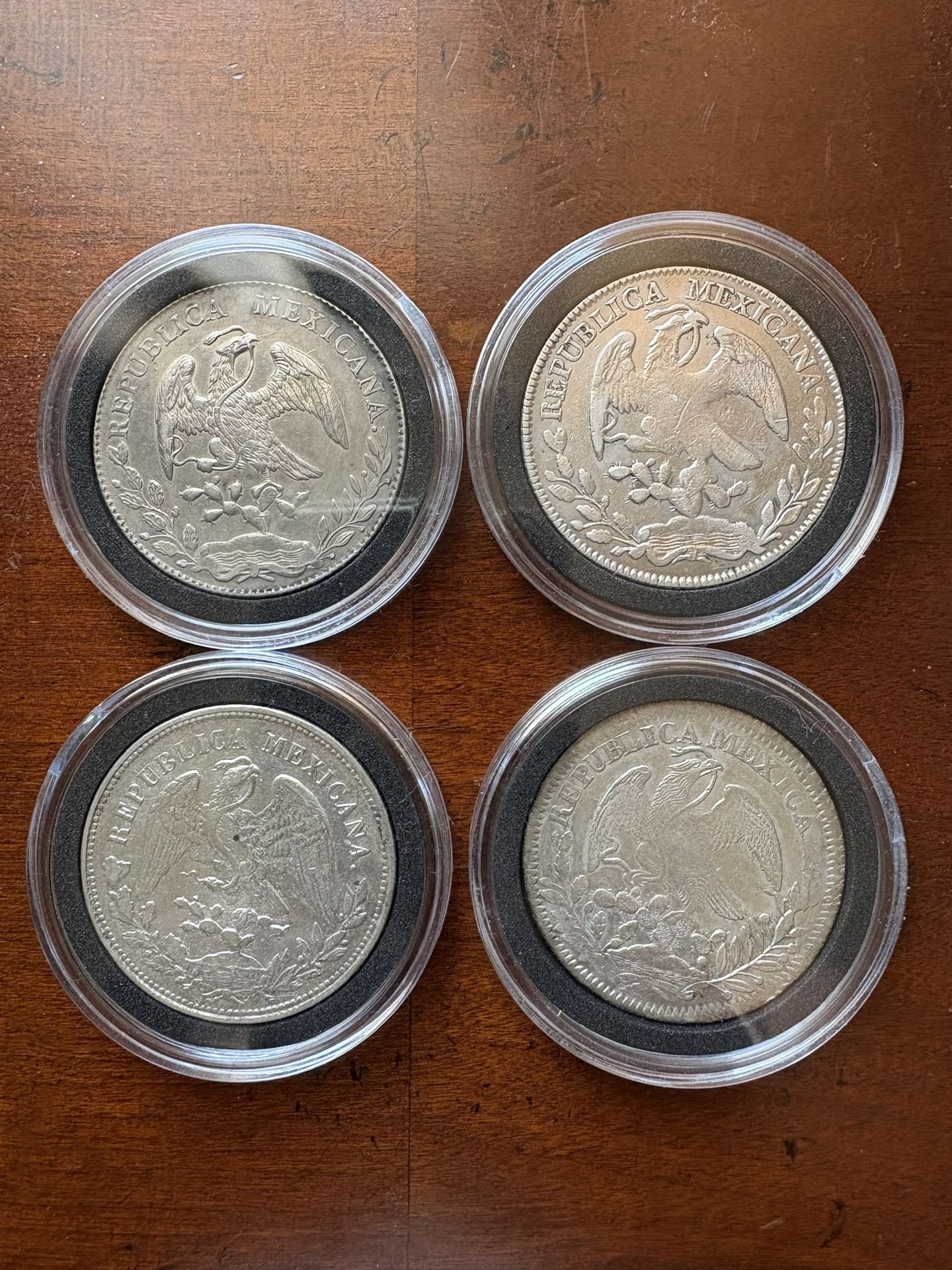 8 Reales Mexican Coins