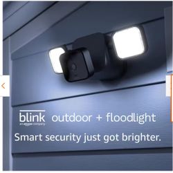 Blink Outdoor 4 Floodlight Camera(Brand New)