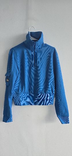 Funnel-Neck Half Zip
Long Sleeves Sweater Size S