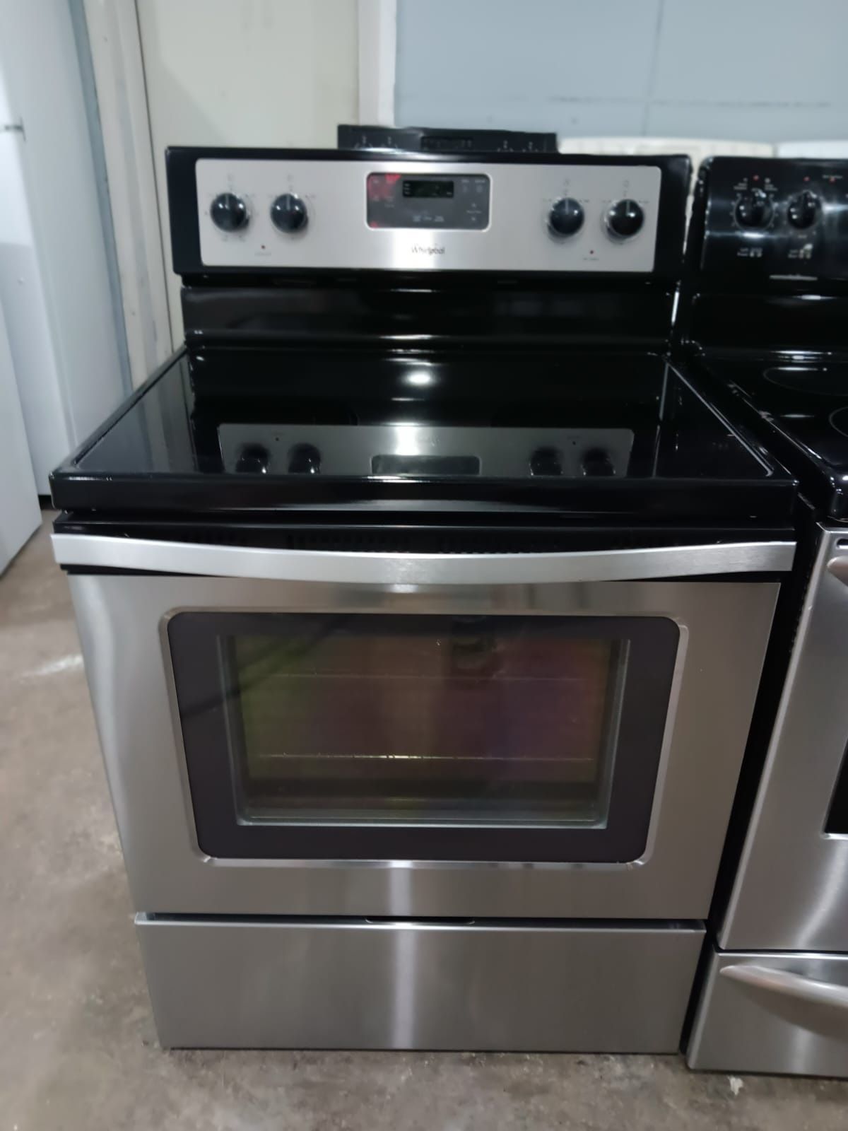 Frigidaire stove electric stainless Steel