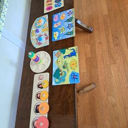 Toddler Wooden Toy Performance Boards
