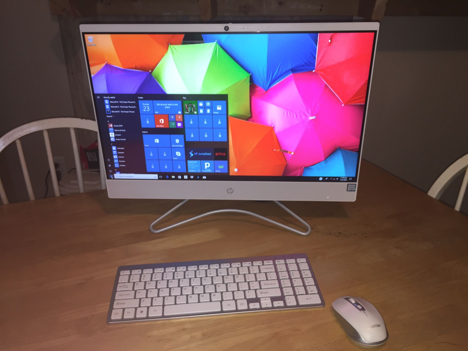 2016 HP 24” All-In-One Desktop Computer