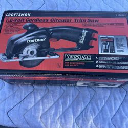 NIB Craftsman 7.2 Cordless Circular Trim Saw