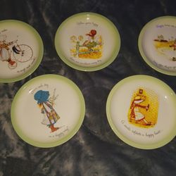 Holly Hobbie Collector Plates