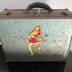 1940s Vintage Roller Skates Box