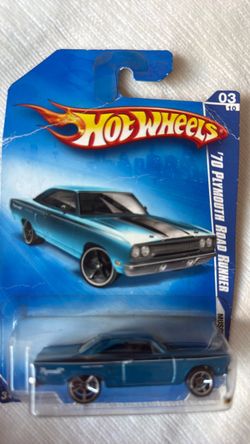 Hot Wheels '70 Plymouth Road Runner Die-Cast