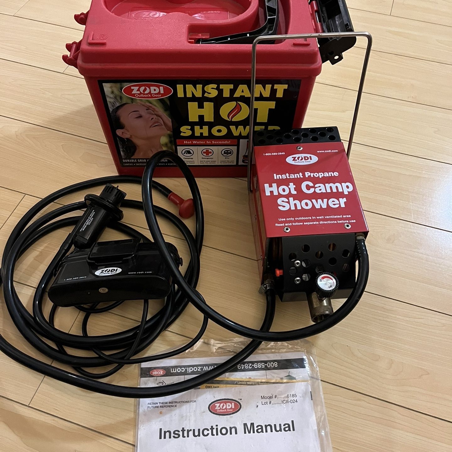Zodi Portable Propane Camping Hot Shower for Sale in San Diego, CA - OfferUp