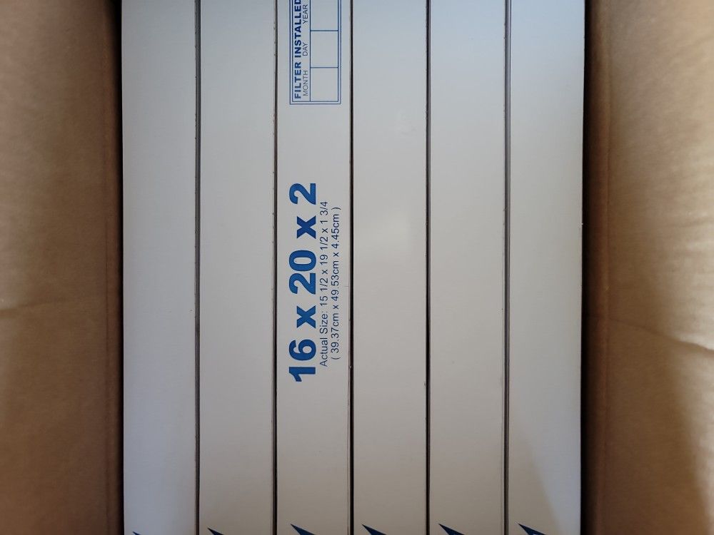 Air Filters 16x20x2