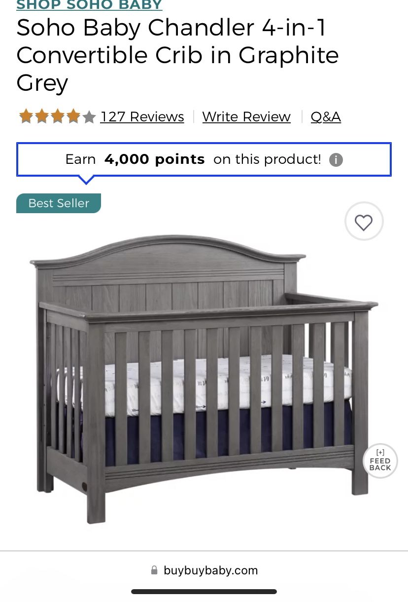Soho baby chandler 4 in 1 crib new arrivals