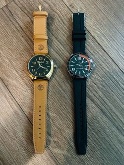 2 watches for mens Timberland and Tommy Hilfiger