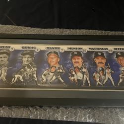 New York Yankee Legends Wall Hanging