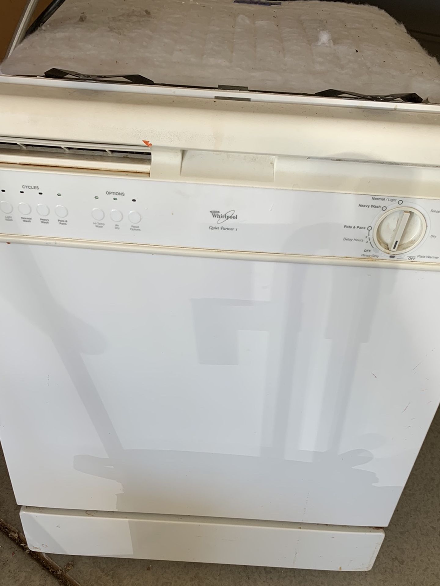 Whirlpool dishwasher