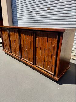 Brutalist Mid Century Modern Credenza/Dresser