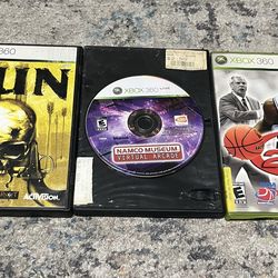 Xbox 360 game lot (10$ each)