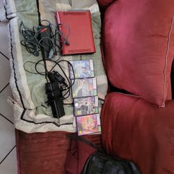 Xbox 360 With K-inect And Games 