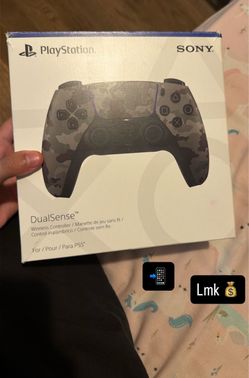 PS5 DualSense Wireless Controller Gray Camouflage