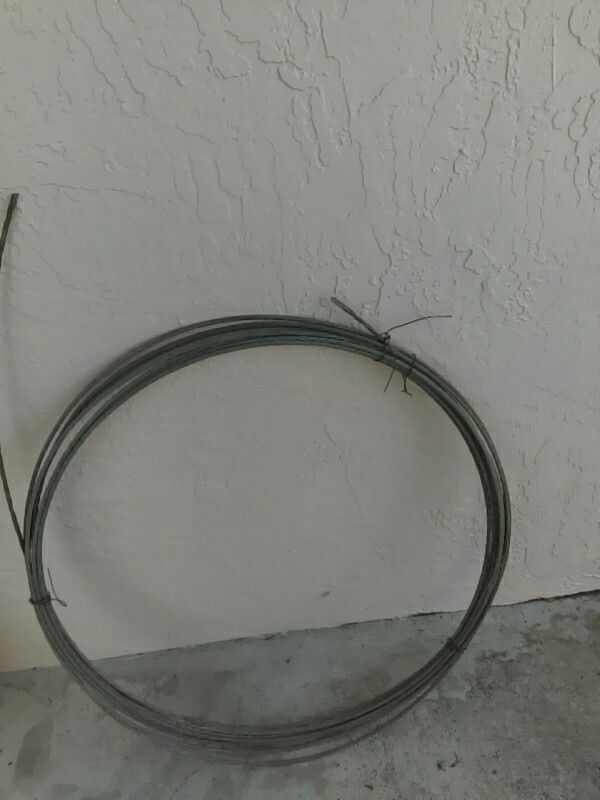 50ft plus 5 /16" cable beaded