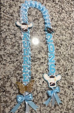 2026 kidsCinnamon Roll graduation lei