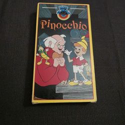 Pinocchio  Kid Flicks RARE  VHS cartoon