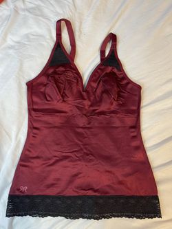 Ruby Ribbon Pin Up Full Support Size 32 Cabernet Cami Retired