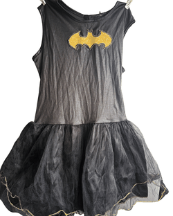Disfraz de Batgirl en color negro con accesorios  Size 10 para niña