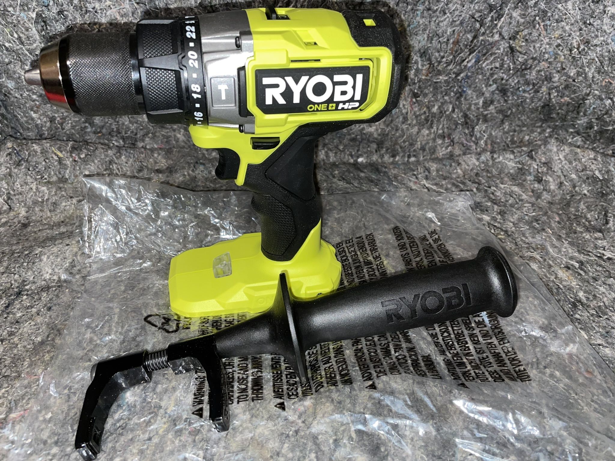 RYOBI ONE+ HP 18V Brushless Cordless 1/2 in. Hammer Drill (Tool Only)