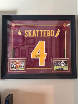 Cam Skattebo Autographed Jersey