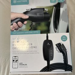 Portable EV Charger 12amp Lectron WIFI Version-BRAND NEW