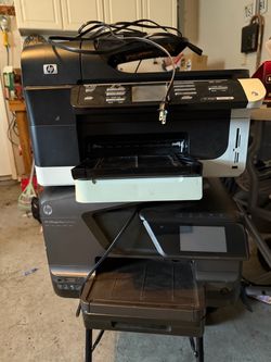 HP printer they copy scan and fax. Please read the description.