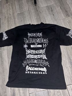 TAKING OFFERS Balenciaga DIY metal Shirt (black) M/L fits oversized 