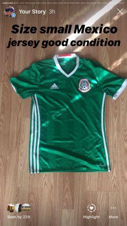 Size small Mexico jersey
