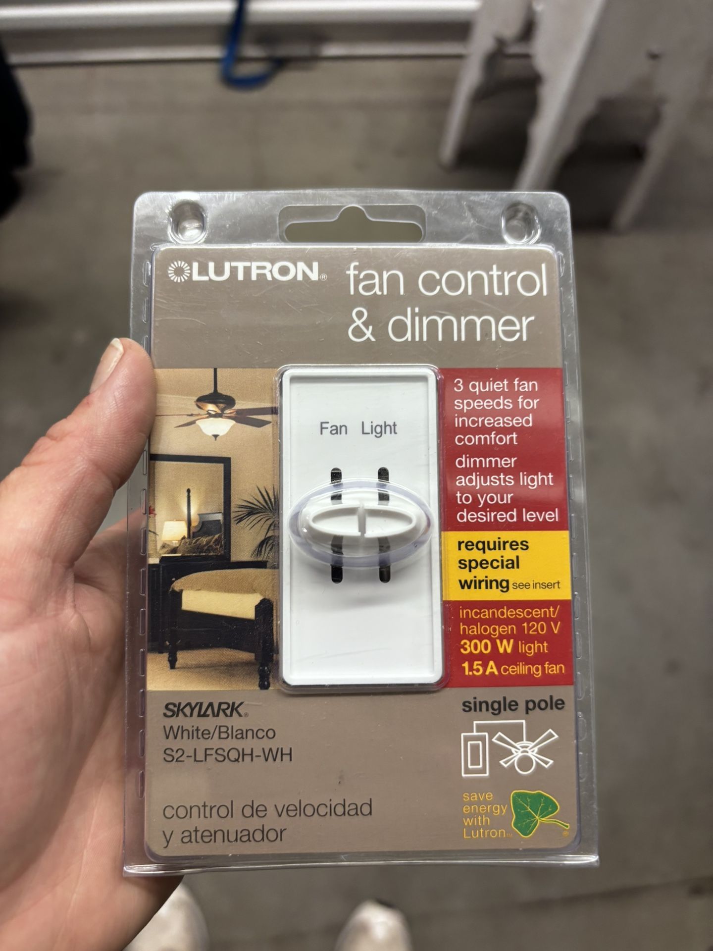 Fan Control And Dimmer New In Box