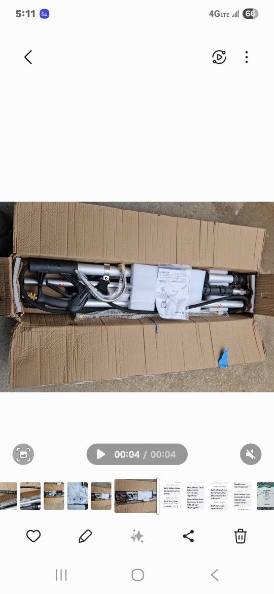 18 Ft Telescopic Pressure Washer Wand New