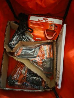 Milwaukee M12 Impact + Drill & Batteries Set