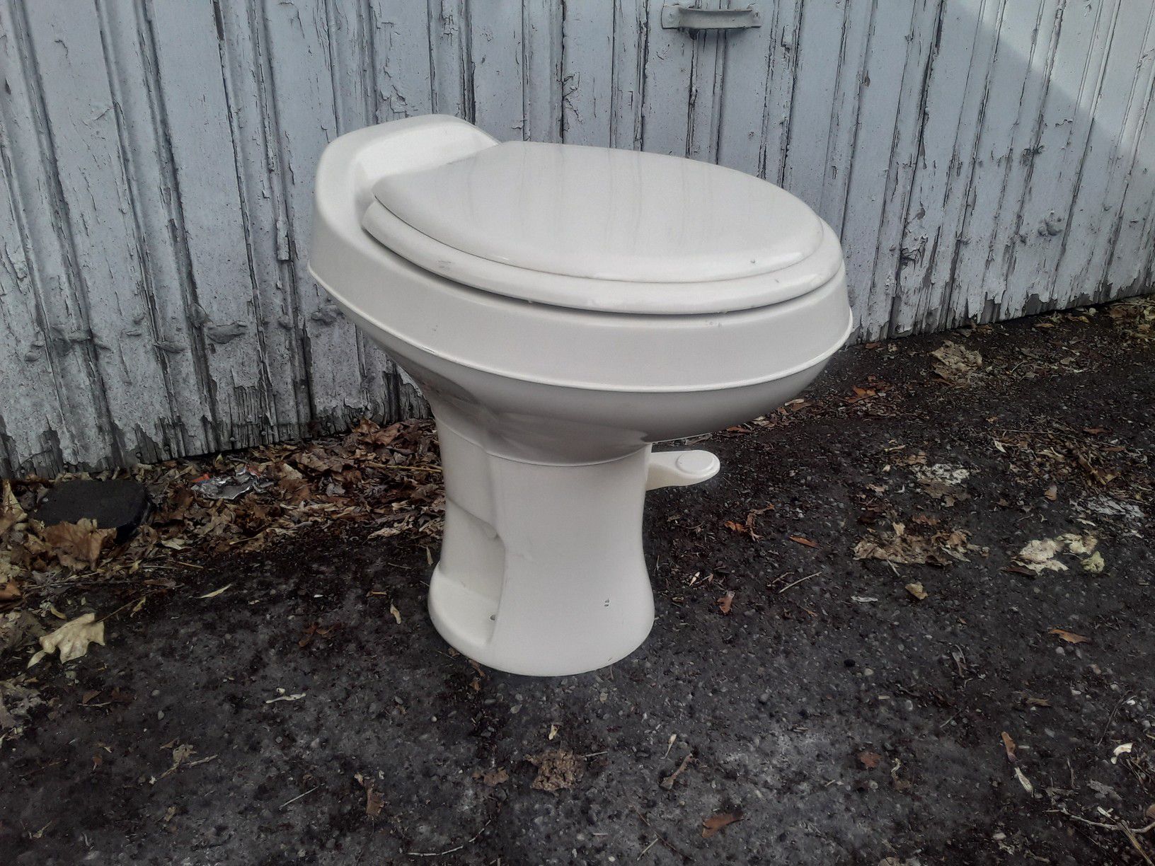 Brand new RV toilet