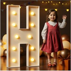 Marquee Letters 4 Feet Tall Large Light Up Letters H