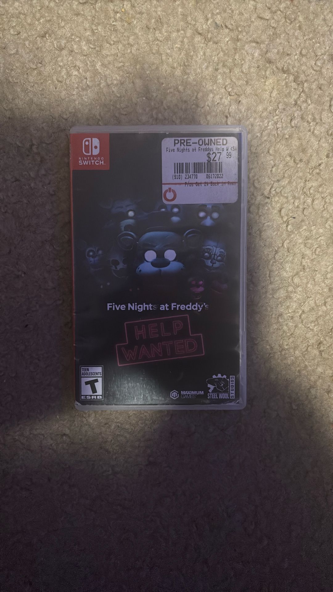 Five Nights At Freddy’s: HELP WANTED