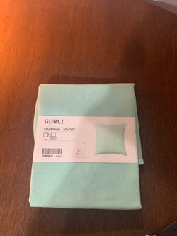 brand new turquoise pillow case
