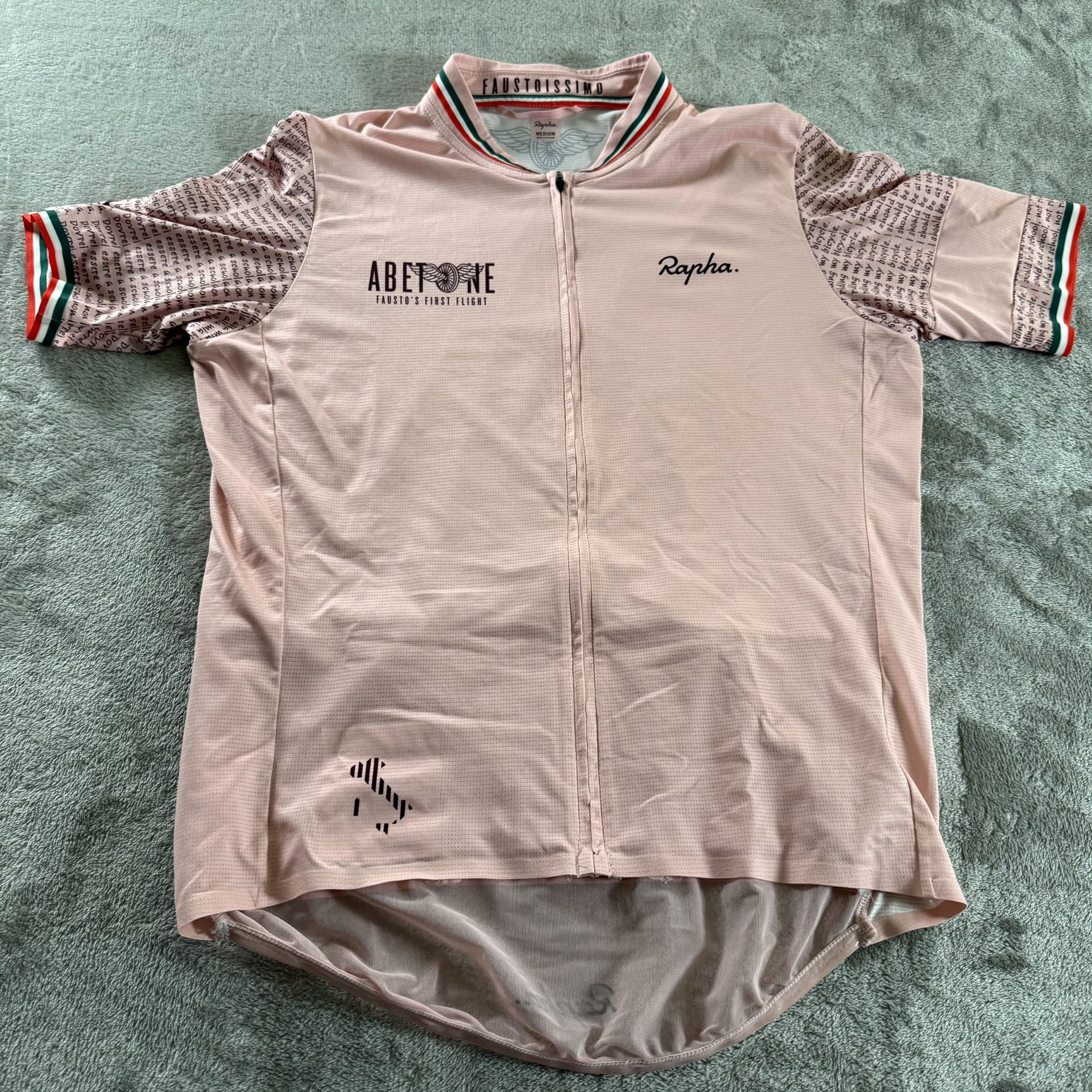 Rapha Fausto Coppi flyweight Il Primo volo shirt cycling jersey 
