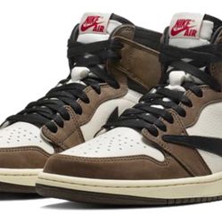 Jordan 1 Travis Scott Mocha Sz9.5