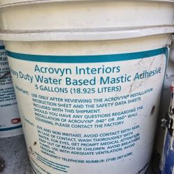 Heavy Duty Water Based Mastic Adhesive