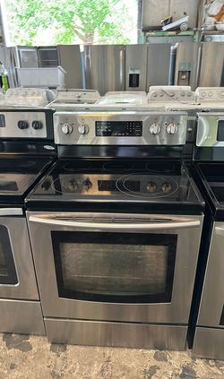 Electric Range Samsung Glass Top