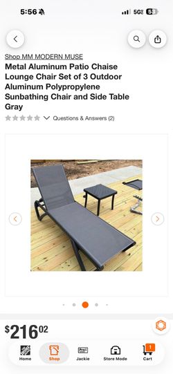 Outdoor lounge chairs