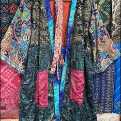 New Floral Print Kimono