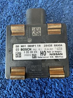 2017 2018 2019 2020 Nissan Pathfinder Distance Cruise Control Radar Sensor