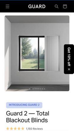 Guard total blackout blinds