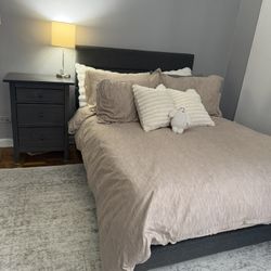 Full Size Grey Bedroom Set
