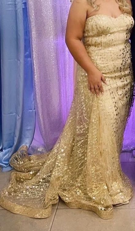 Gold Dress/Vestido Oro